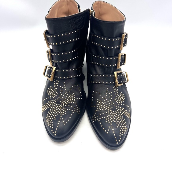Chloé
Susanna Studded Leather Ankle Boots - Picture 3 of 8
